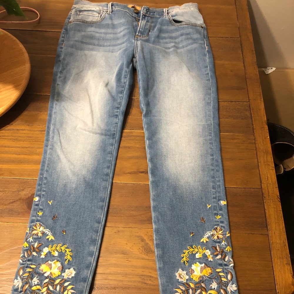 Driftwood cropped jeans